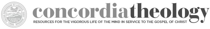 Concordia Theology